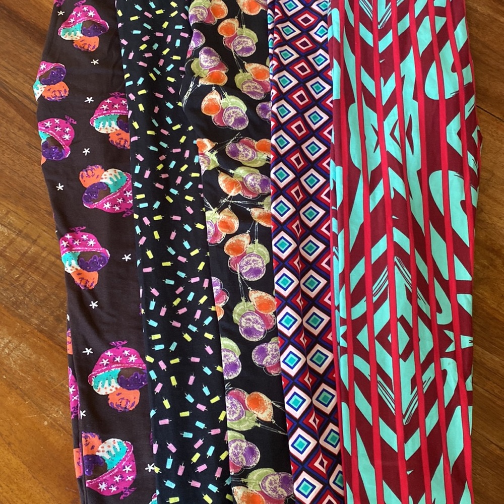 Lularoe Leggings OS Summer Vibes Bundle